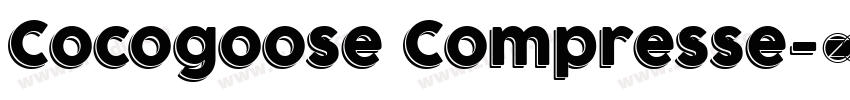 Cocogoose Compresse字体转换